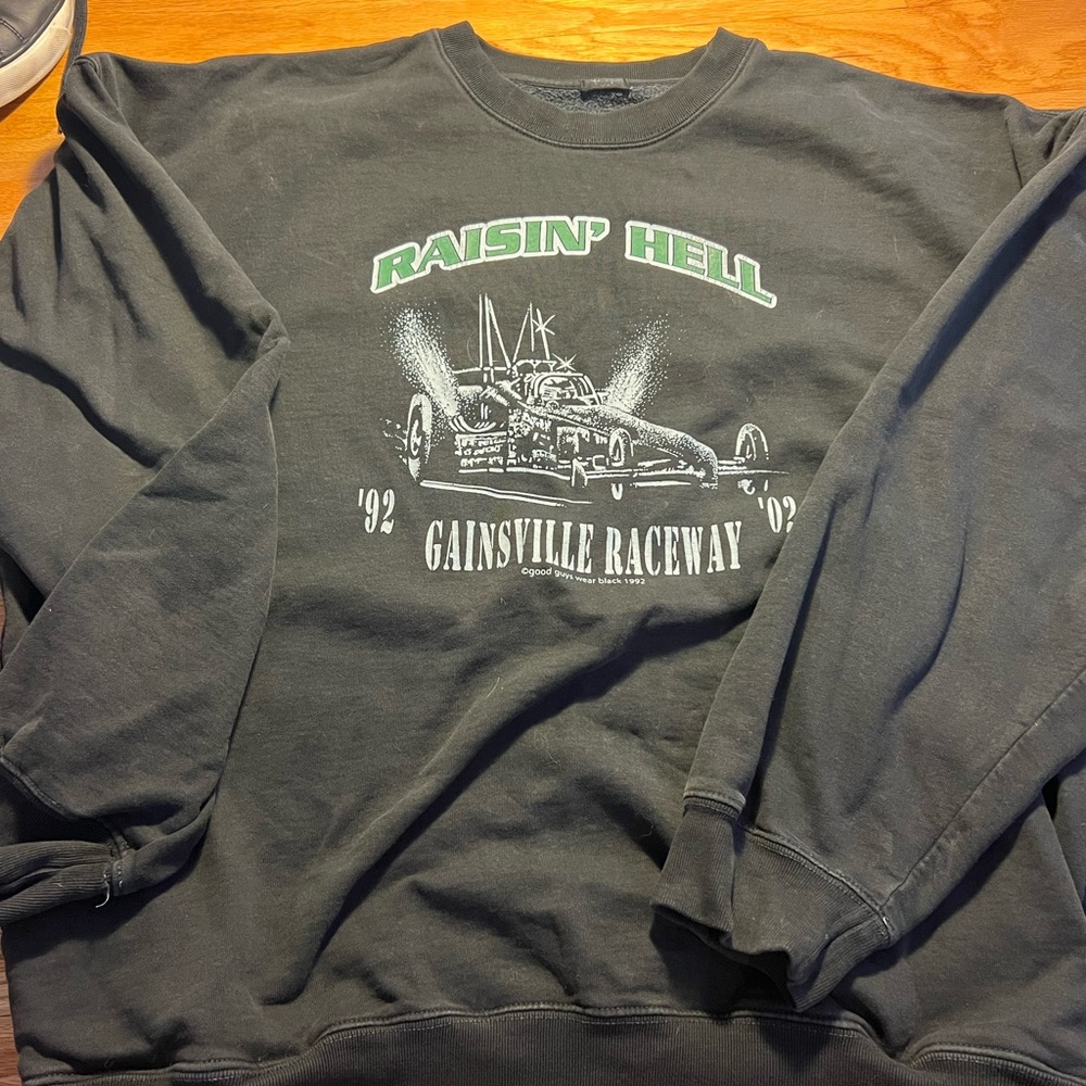 Brandy Melville Gray Graphic Sweater